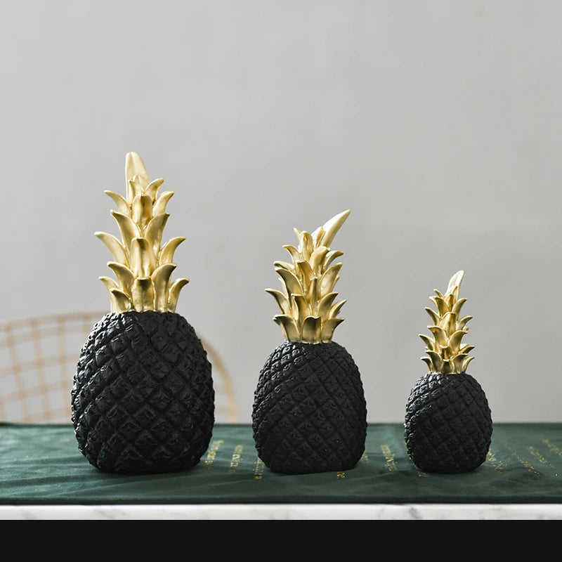 Estatuetas de Abacaxi em Resina - Macasishop
