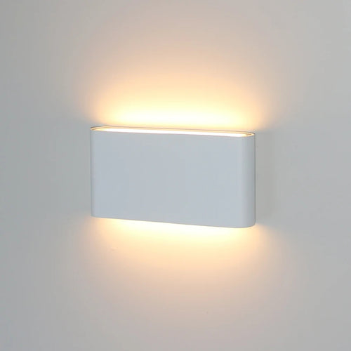 LED Outdoor Waterproof Wall Light, Lâmpada de parede do jardim da varanda, Home Decor interior, Quarto, Decoração da sala, IP65