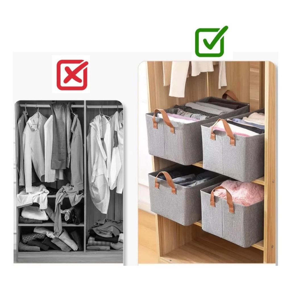 Organizador de Roupas Dobrável - LEVE 10 e PAGUE 5 - Macasishop