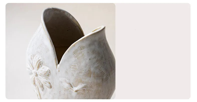 Vaso de Cerâmica Wabi Sabi: Elegância Atemporal para Seu Lar