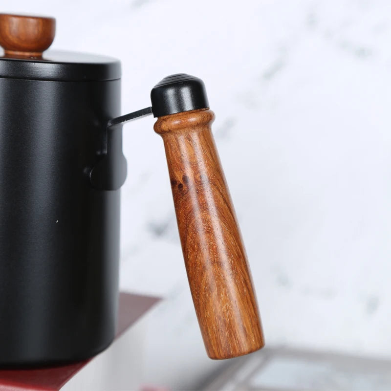 Cafeteira Leite Espuma Jarro Jarro Gooseneck Chaleira Bico Aço Inoxidável Café Chá Chá Leite Pote Chaleira Pode 550 /600ml