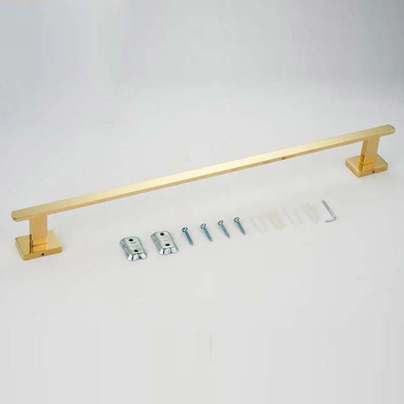 Conjunto de Acessórios de Banheiro Luxuoso Banhado a Ouro