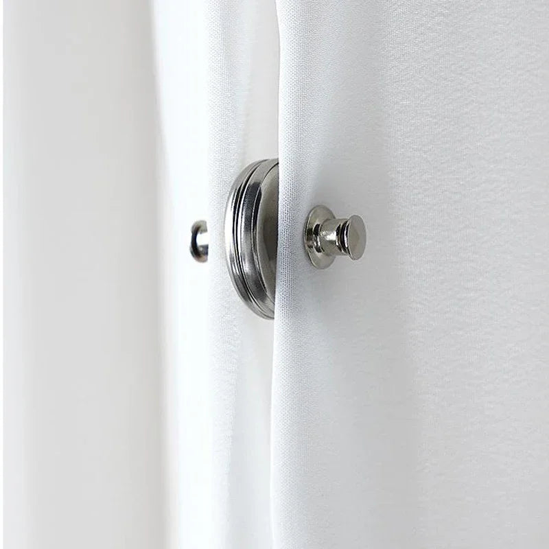 Fecho Magnético de Cortina Premium - Elegante e Funcional