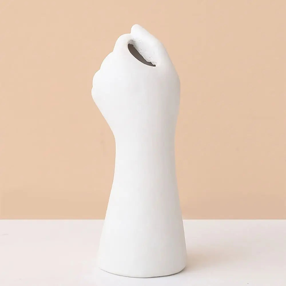 Vaso Escultural de Resina - Elegância e Arte Decorativa