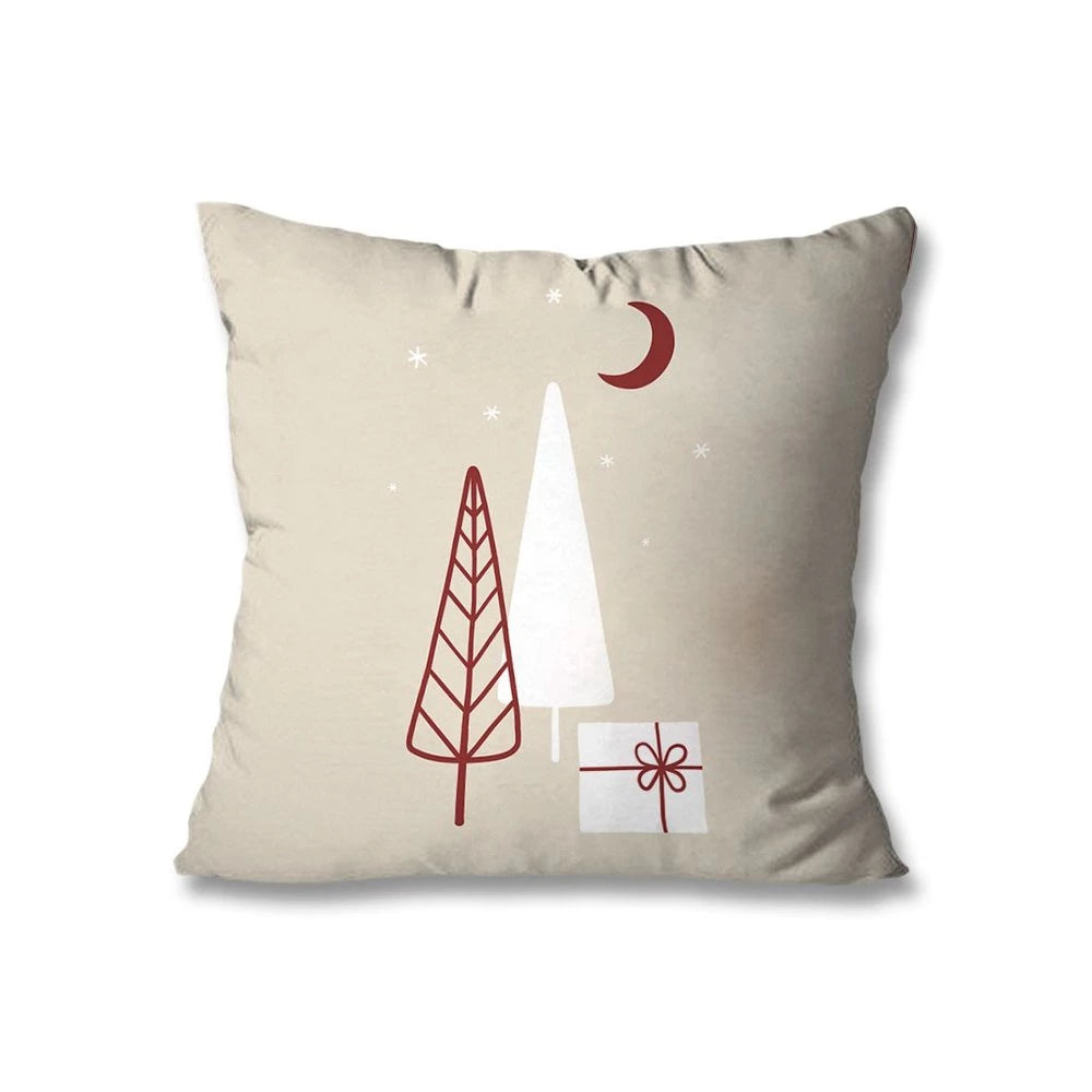 Kit com 4 Capas de Almofada Natalinas
