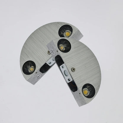 3w led lâmpadas de parede interior moderno simples alumínio casa iluminação para cima e para baixo luz quarto sala estar corredor decorativo luzes parede