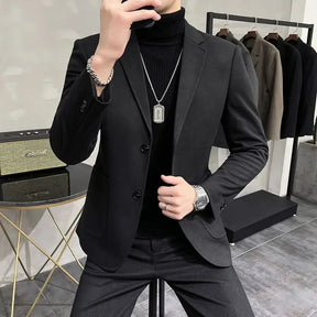 Blazer Masculino Oversize de Tweed - Elegância Casual