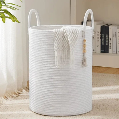Cesta de Armazenamento de Luxo em Algodão 58L