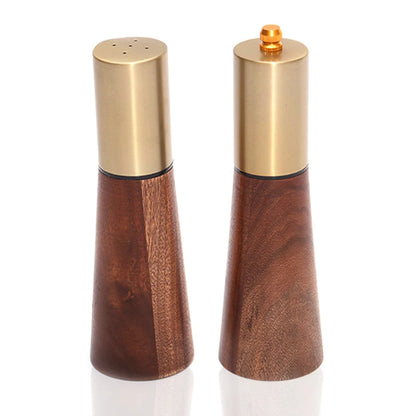 Leeseph Madeira Pepper Mill e Saleiro Set, Gadgets Cozinha