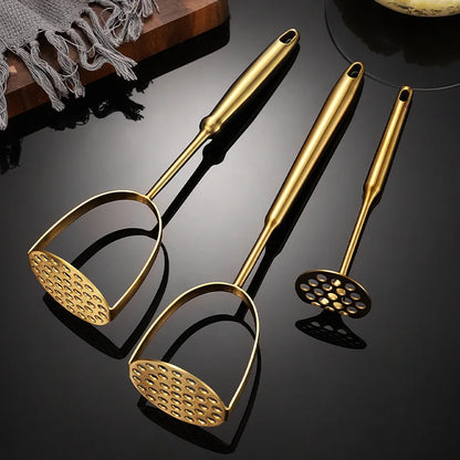 Casa Esprema De Batata De Aço Inoxidável, Triturador De Alimentos Manual, Presser De Alho Suave, Ricer De Abóbora, Gadgets De Cozinha, Utensílios Domésticos