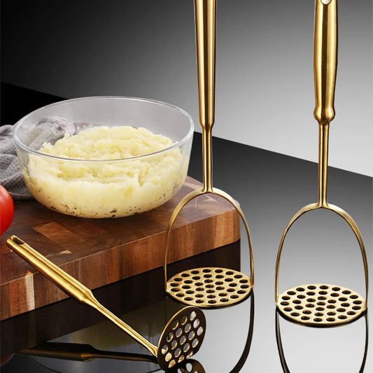 Casa Esprema De Batata De Aço Inoxidável, Triturador De Alimentos Manual, Presser De Alho Suave, Ricer De Abóbora, Gadgets De Cozinha, Utensílios Domésticos