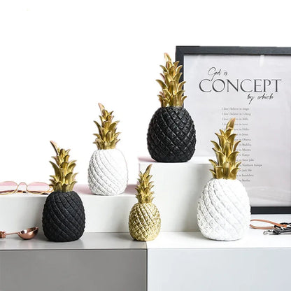 Estatuetas de Abacaxi em Resina - Macasishop