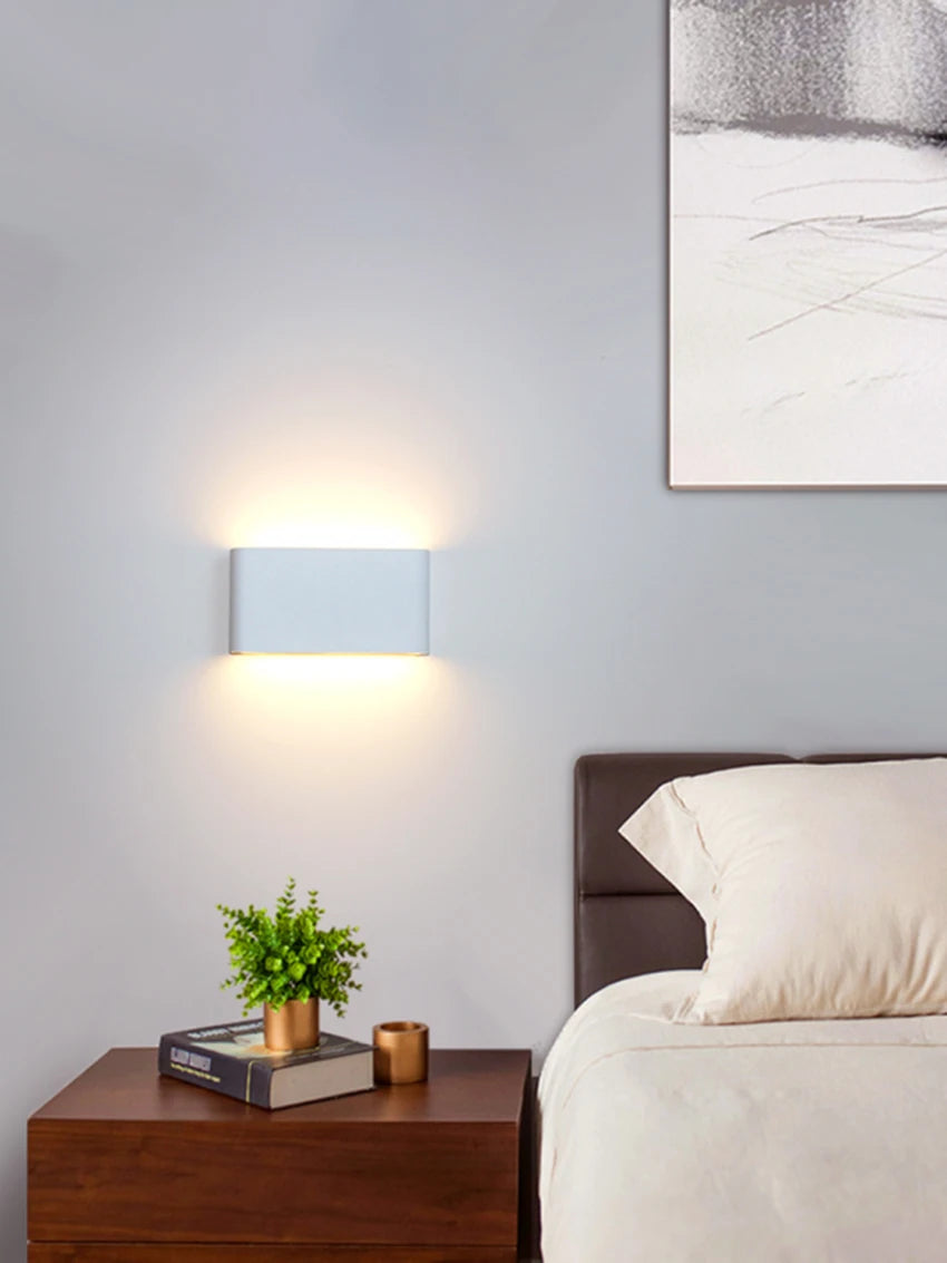 Produto LED Outdoor Waterproof Wall Light, Lâmpada de parede do jardim da varanda, Home Decor interior, Quarto, Decoração da sala, IP65 - 1
