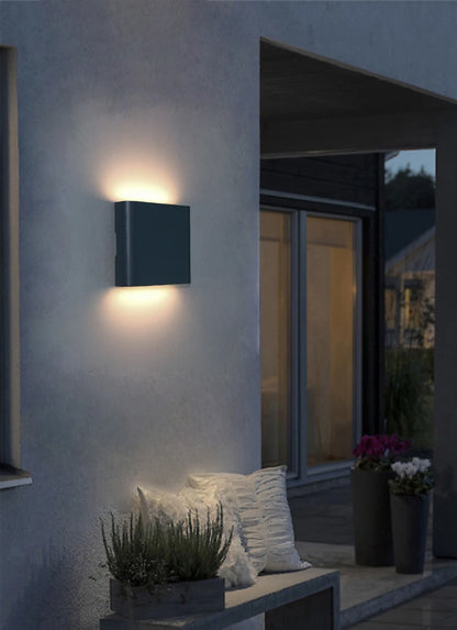 Produto LED Outdoor Waterproof Wall Light, Lâmpada de parede do jardim da varanda, Home Decor interior, Quarto, Decoração da sala, IP65 - 1