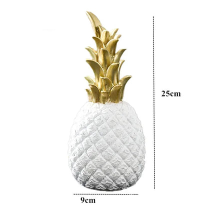 Estatuetas de Abacaxi em Resina - Macasishop