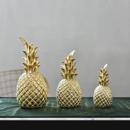 Estatuetas de Abacaxi em Resina - Macasishop