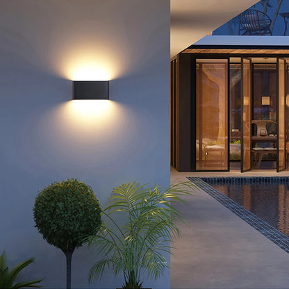 LED Outdoor Waterproof Wall Light, Lâmpada de parede do jardim da varanda, Home Decor interior, Quarto, Decoração da sala, IP65