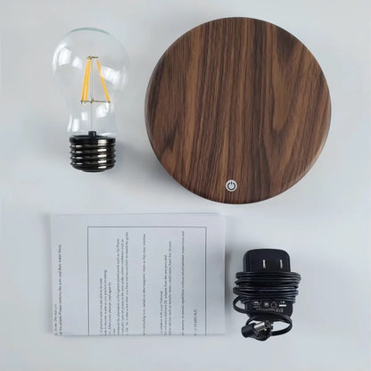 Lâmpada de Levitação Magnética de Vidro - Macasishop
