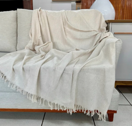 Manta para Sofá King 100% Algodão - Conforto, Elegância e Qualidade