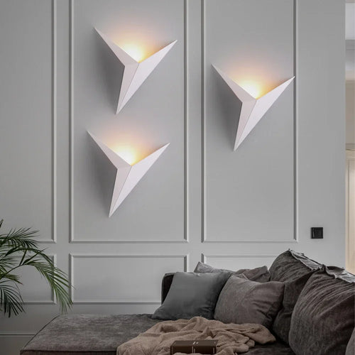 Minimalista nórdico LED parede luminária, lâmpadas de fundo TV preto, quarto, sala de estar, luminárias interiores em casa