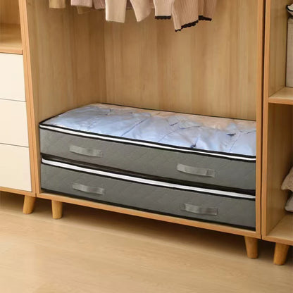 Organizador Dobrável para Colchas e Roupas de Cama - 2 Peças