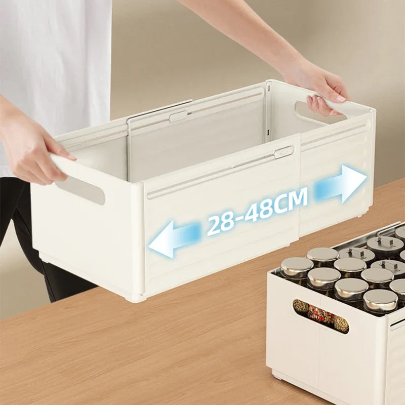 Organizador Retrátil de Armazenamento - Elegância e Praticidade