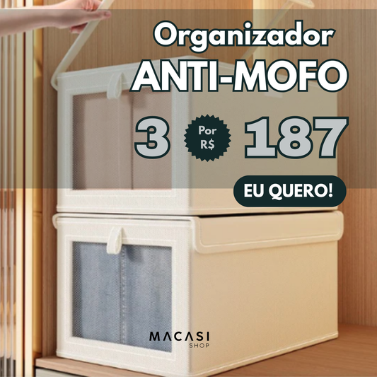 Organizer com Tampa Max - LEVE 3 PAGUE 2 - Macasishop