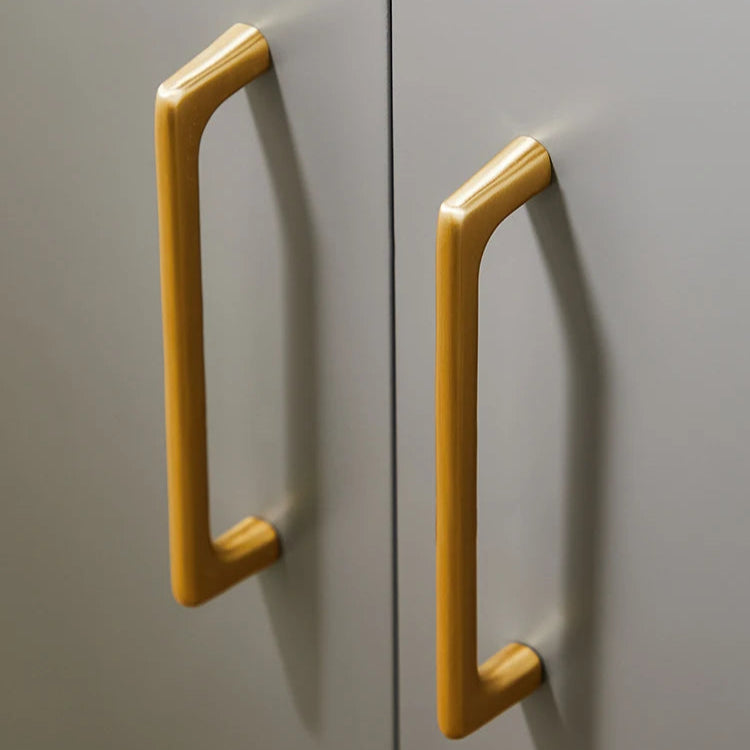 Puxadores de Latão Dourado para Móveis