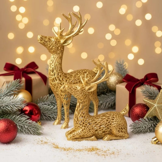 Rena Decorativa Natalina - Kit com 2