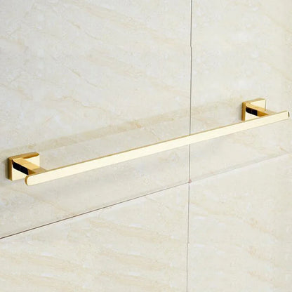 Conjunto de Acessórios de Banheiro Luxuoso Banhado a Ouro