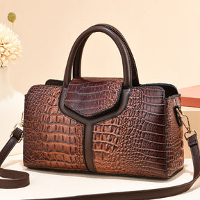 Bag Women 2022 New Fashion Crocodile Pattern Handbag Large Capacity Casual One Shoulder Crossbody Bag Fashion