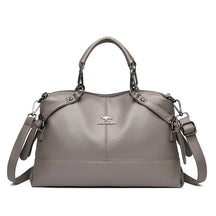 Bolsa Feminina de Couro com Grande Capacidade
