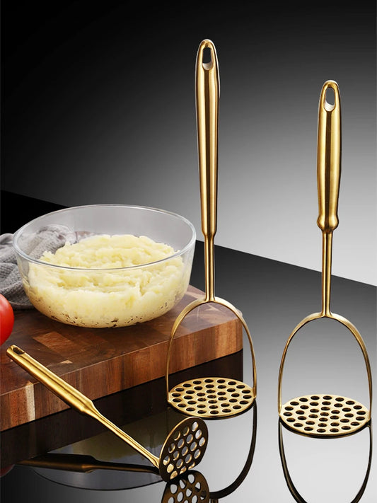 Casa Esprema De Batata De Aço Inoxidável, Triturador De Alimentos Manual, Presser De Alho Suave, Ricer De Abóbora, Gadgets De Cozinha, Utensílios Domésticos