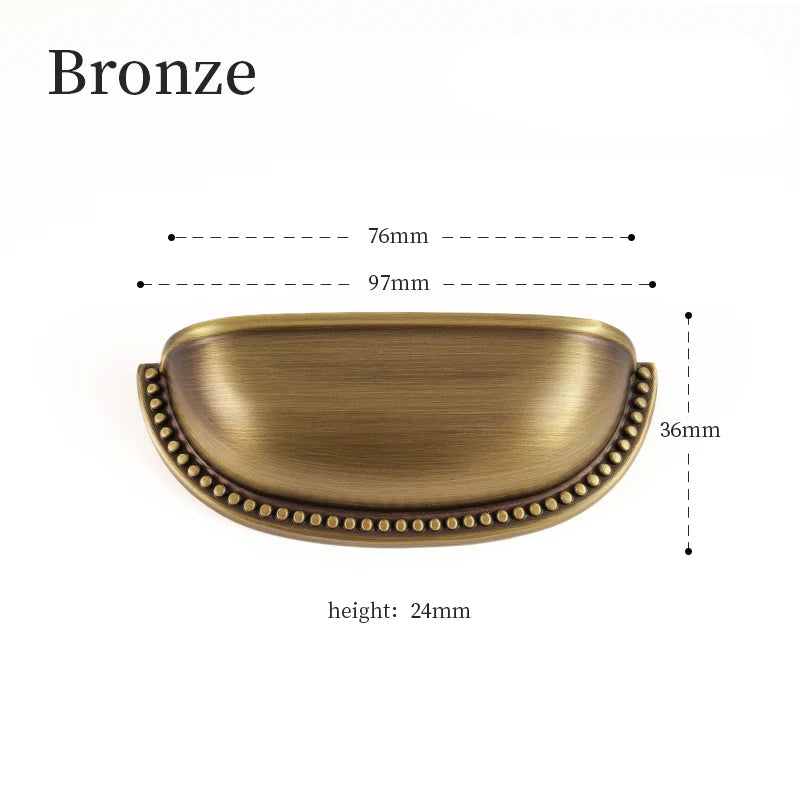 Puxadores de Bronze Antigo para Armário - Elegância e Sofisticação