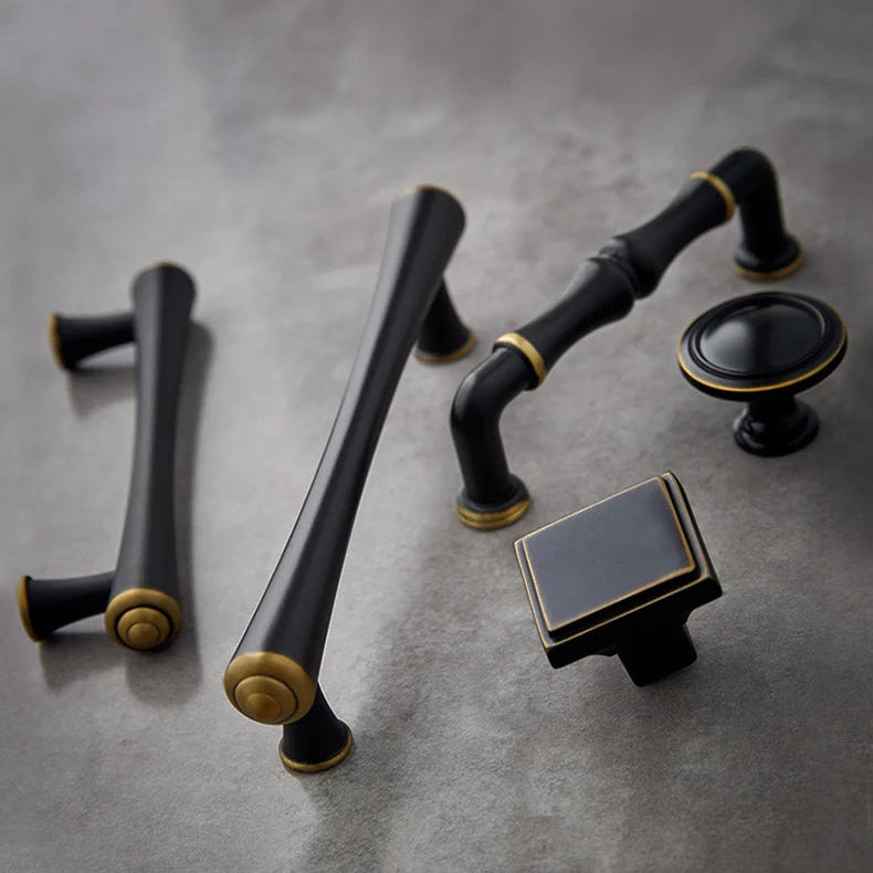 Puxadores Minimalistas de Luxo para Móveis