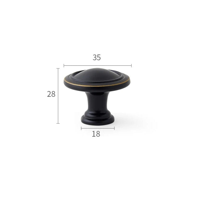 Puxadores Minimalistas de Luxo para Móveis