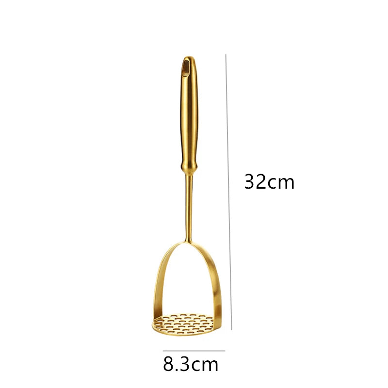 Casa Esprema De Batata De Aço Inoxidável, Triturador De Alimentos Manual, Presser De Alho Suave, Ricer De Abóbora, Gadgets De Cozinha, Utensílios Domésticos