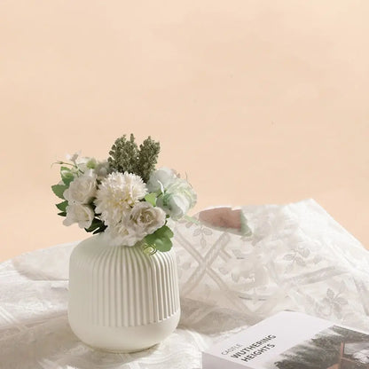 Vaso Nórdico de Cerâmica Imitação - Elegância Atemporal