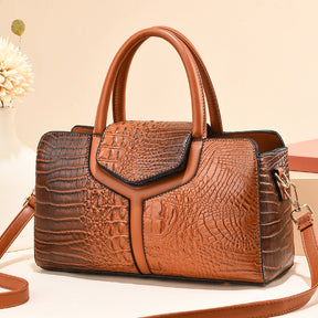 Bag Women 2022 New Fashion Crocodile Pattern Handbag Large Capacity Casual One Shoulder Crossbody Bag Fashion