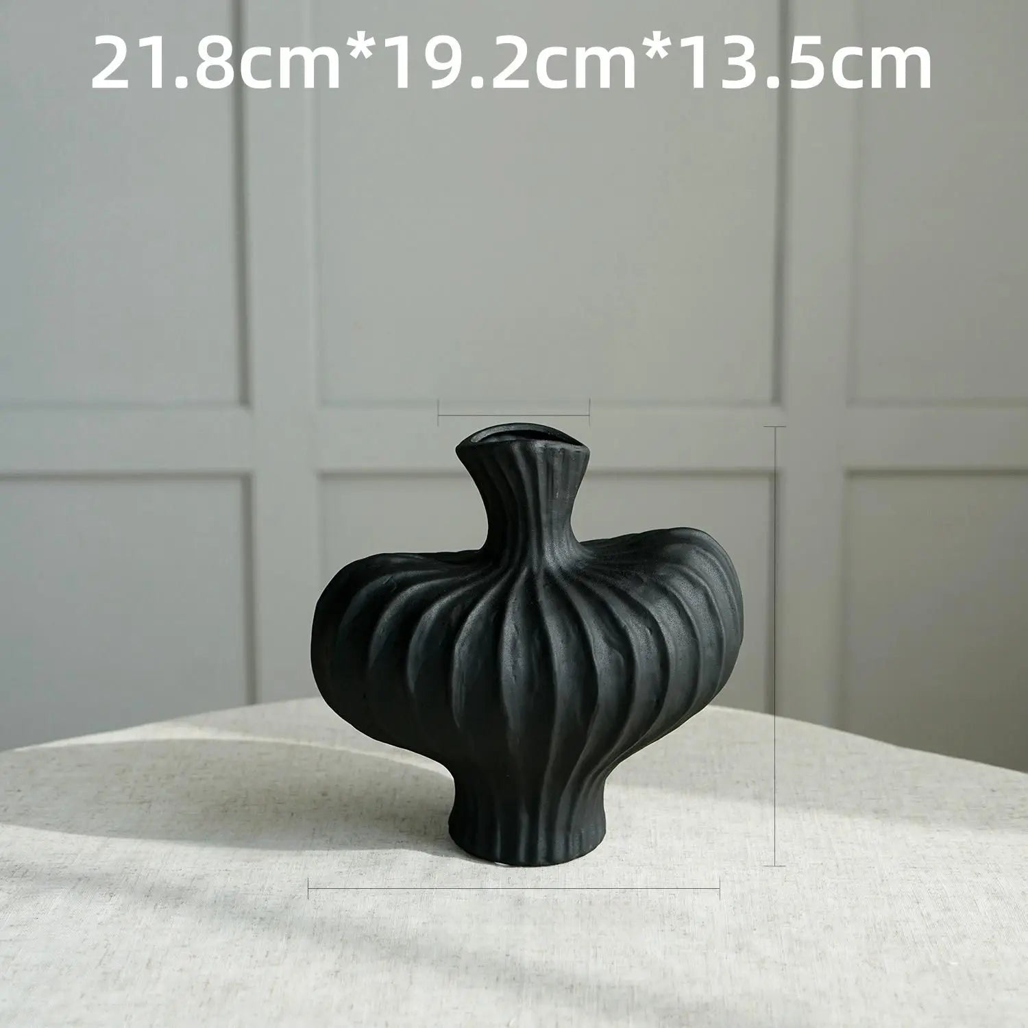 Decoração criativa de vasos de formato irregular, arranjo de flores de cerâmica para sala de estar, decoração de mesa, vaso de estilo luxuoso leve, 1 peça