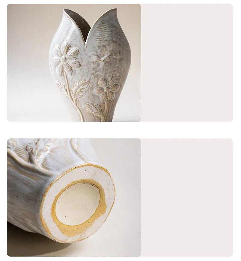 Vaso de Cerâmica Wabi Sabi: Elegância Atemporal para Seu Lar