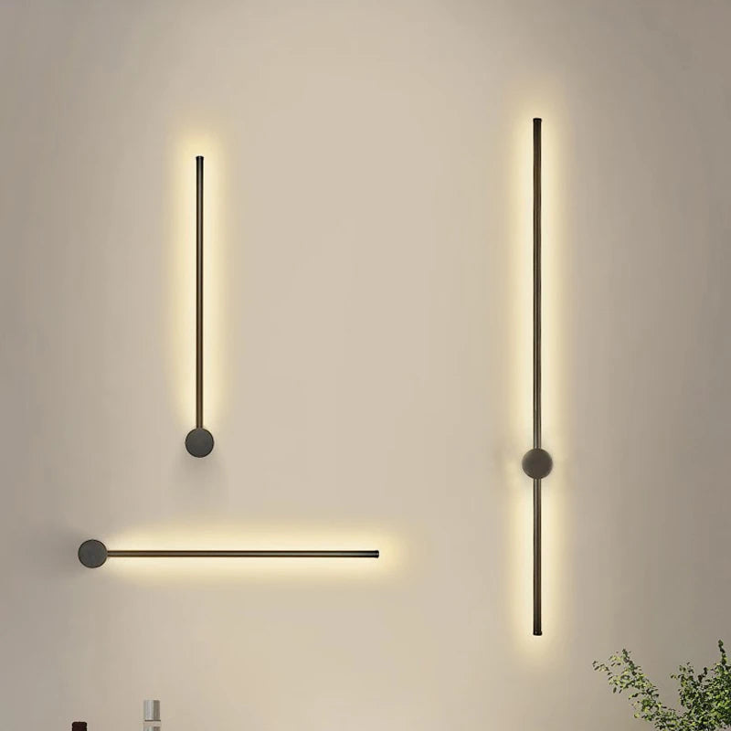 Produto Luzes de parede LED rotativas internas 350 °, lâmpada de parede para sala de estar, quarto, candeeiro para interior doméstico, 20W, 16W, 12W, 8W - 1