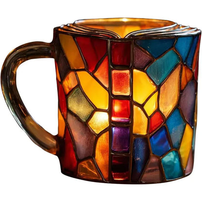 Caneca de Livros em Resina 3D - Criatividade e Exclusividade