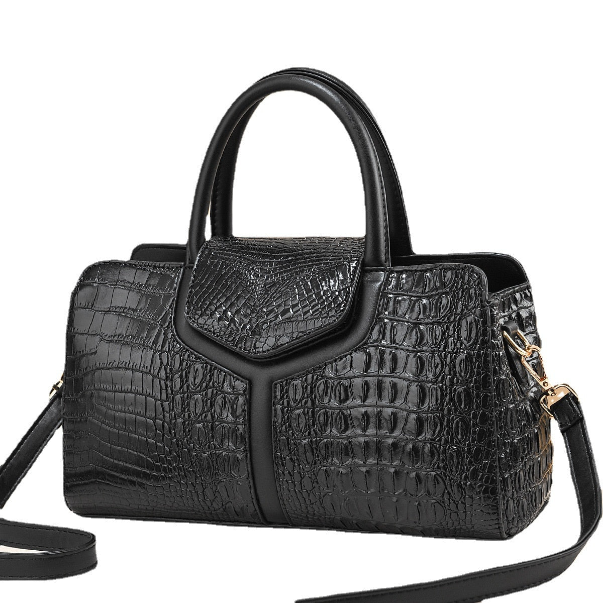 Bag Women 2022 New Fashion Crocodile Pattern Handbag Large Capacity Casual One Shoulder Crossbody Bag Fashion