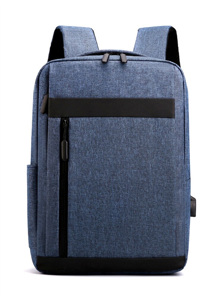 Business Laptop Backpack Large Capacity Multifunctional Usb Charging Waterproof Film Backbag Casual Shoulder Bag For Men