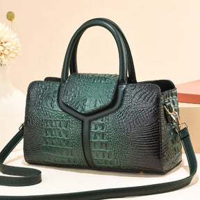 Bag Women 2022 New Fashion Crocodile Pattern Handbag Large Capacity Casual One Shoulder Crossbody Bag Fashion