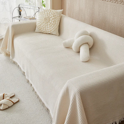 Capa de sofá de tecido de algodão para cadeira reclinável futon, protetor lavável tecido grosso e respirável, sala de estar/cama