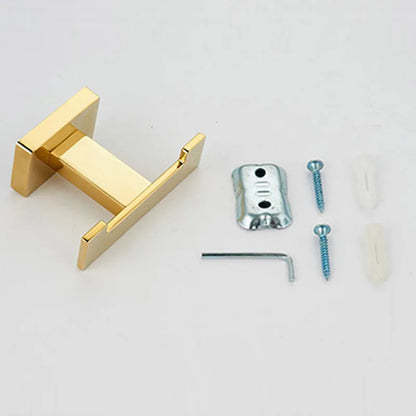 Conjunto de Acessórios de Banheiro Luxuoso Banhado a Ouro
