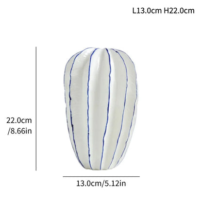 Vaso de Cerâmica Carambola: Elegância para Sua Decoração