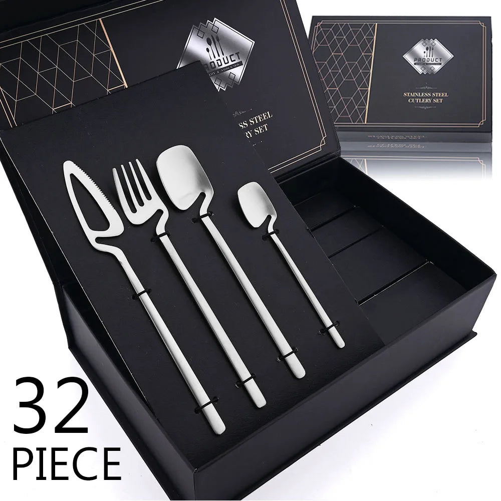 Faqueiro 32 Peças Design Premium - Elegância e Sofisticação